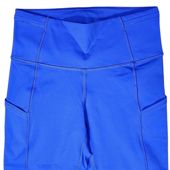 Lululemon Fast & Free HR Crop 19" Cerulean Womens Legging 4 - Picture 5 of 11